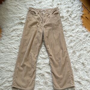 Levi’s Tan Corduroy Ribcage Pants Size 29